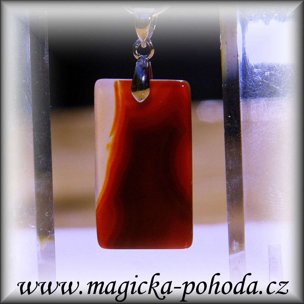 Achát R2907XXII001 přívěsek ochranný malý - bižuterní úchyt