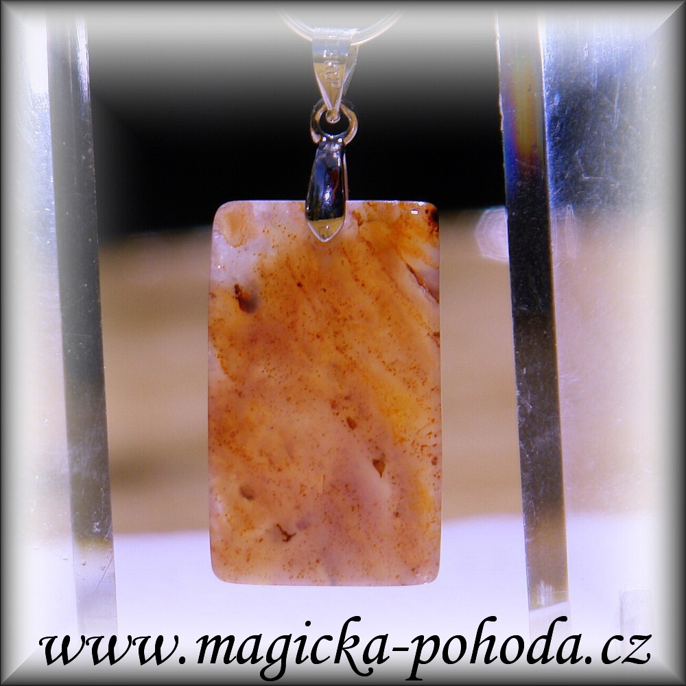 Achát R2907XXII022 přívěsek ochranný malý - bižuterní úchyt
