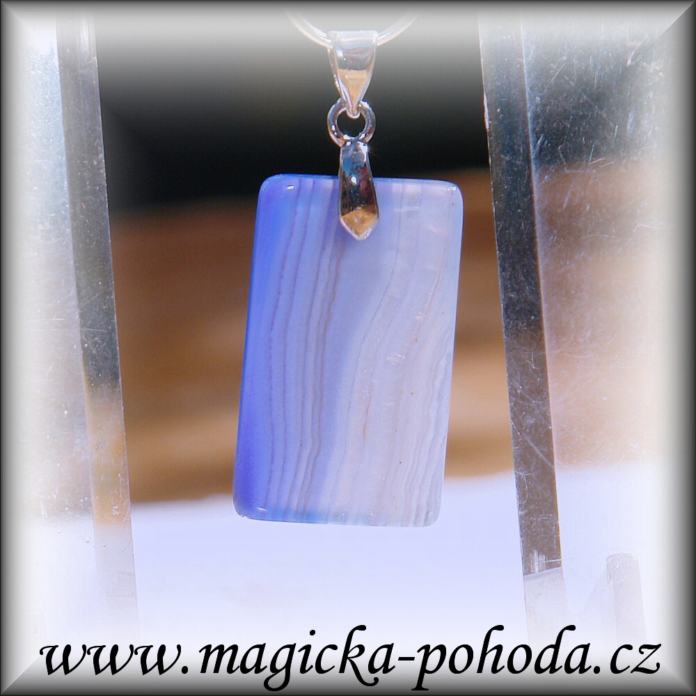 Achát R2907XXII096 přívěsek ochranný malý - bižuterní úchyt