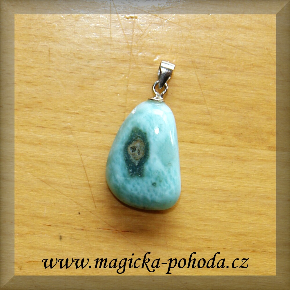 Larimar přívěsek D5 - stříbro 925