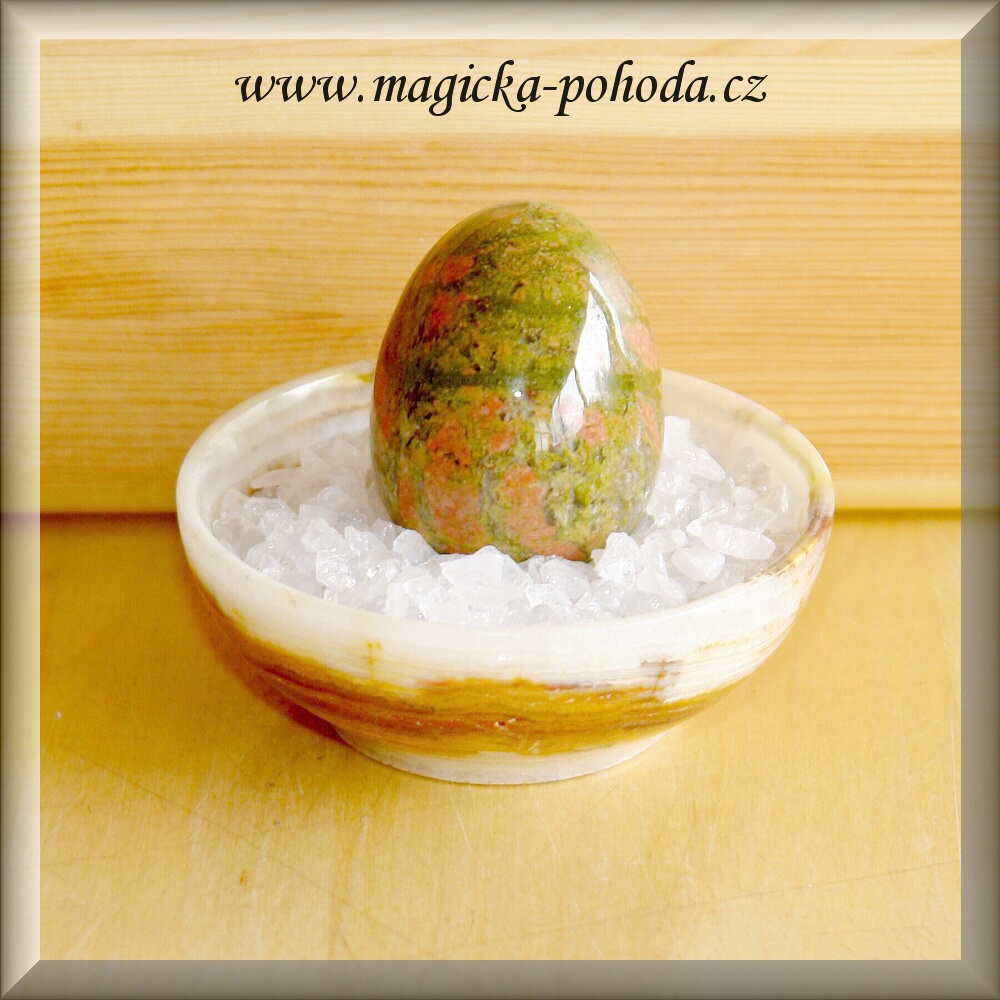 1101XXIMM17 - MAGICKÁ MISKA-230g-ONYX-KŘIŠŤÁL-MĚĎ-UNAKIT