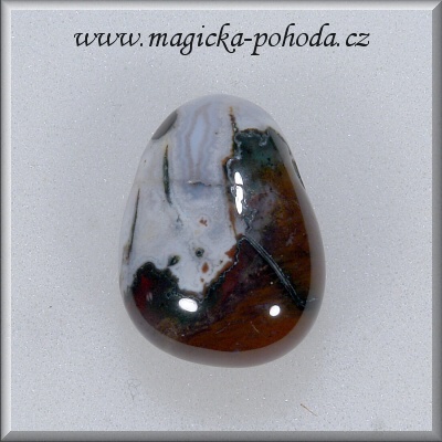 Achát vrtaný přívěsek P2111XI20