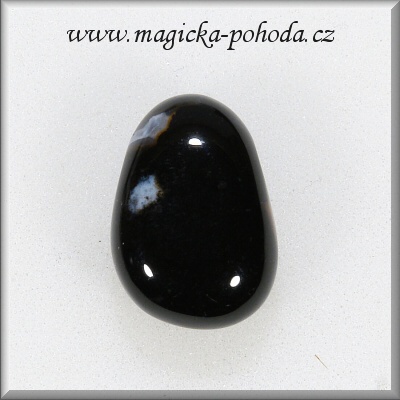 Achát vrtaný přívěsek P2111XI23