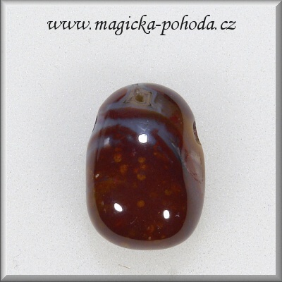 Achát přívěsek P2111XI28 - vrtaný