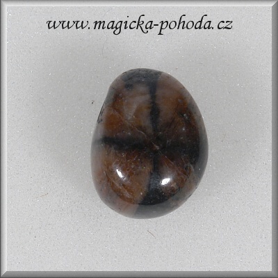 Chiastolit vrtaný přívěsek P2111XI47