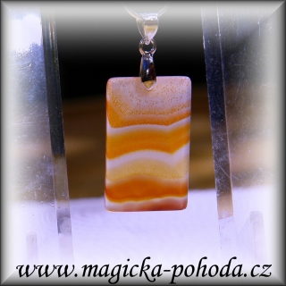 Achát R2907XXII075 přívěsek ochranný malý - bižuterní úchyt