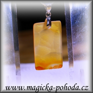 Achát R2907XXII078 přívěsek ochranný malý - bižuterní úchyt