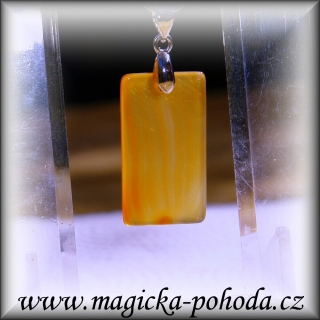 Achát R2907XXII084 přívěsek ochranný malý - bižuterní úchyt
