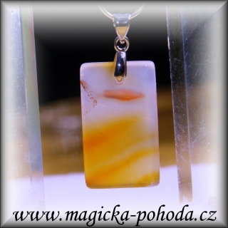 Achát R2907XXII101 přívěsek ochranný malý - bižuterní úchyt