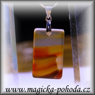 Achát R2907XXII103 přívěsek ochranný malý - bižuterní úchyt