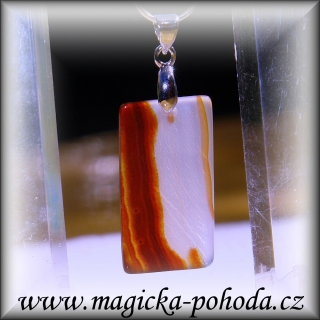Achát R2907XXII107 přívěsek ochranný malý - bižuterní úchyt