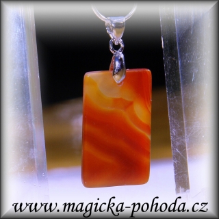 Achát R2907XXII109 přívěsek ochranný malý - bižuterní úchyt