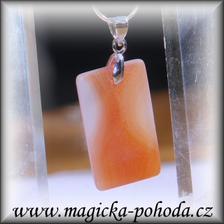 Achát R2907XXII111 přívěsek ochranný malý - bižuterní úchyt