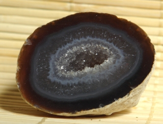 Achátová pecka-geodka 02