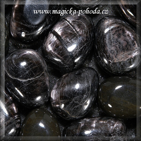 HYPERSTHENE - HYPERSTEN N2305XII-67 přívěsek - vrtaný 