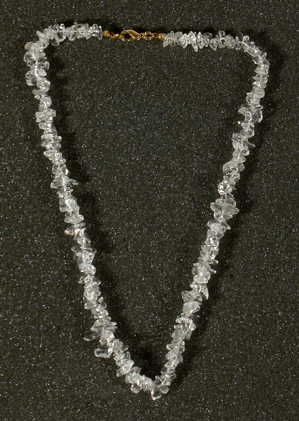 Křišťál náhrdelník P  - bižuterní úchyt