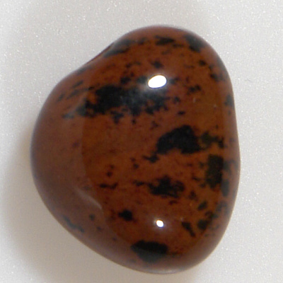 Obsidián mahagonový vrtaný přívěsek P2 - vrtaný 