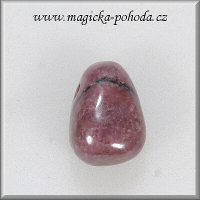 Rodonit vrtaný přívěsek P2111XI30