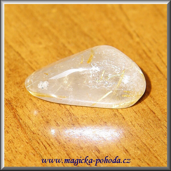 Rutil v křišťálu - Sagenit P0104XIIII-13