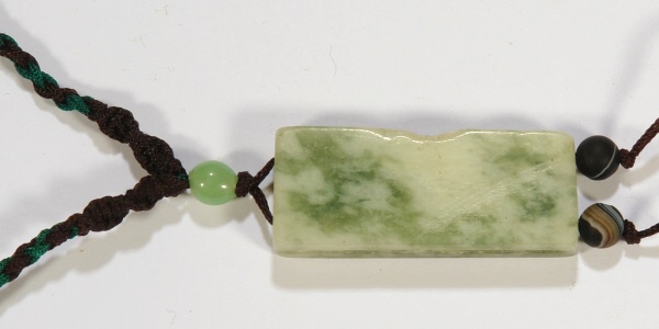 MLHOVSKÝ KARDUMEN ochranný náhrdelník Serpentin - Onyx 198