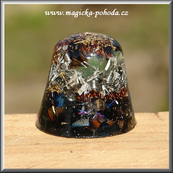 Orgonit homole VV0901XIIII-15 AVENTURIN ZELENY