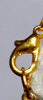 Lapis Lazuli náhrdelník D  - bižuterní úchyt